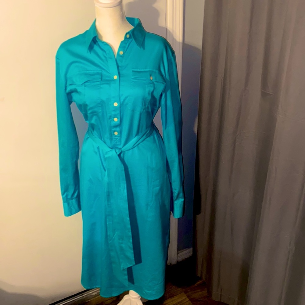 Ralph Lauren  Shirt Dress  With Belt *
